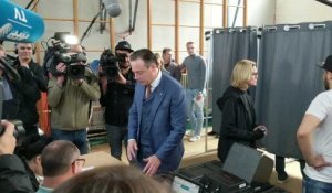 Elections 2019: Bart De Wever, N-VA,  a voté à Anvers