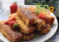 Recette de roulés de brioche perdue aux Fraises du Périgord IGP - 750g