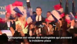 Européennes: le RN en tête devant Macron, les Verts troisième