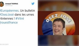 Européennes. Un bulletin Osez José dans les urnes vitréennes !