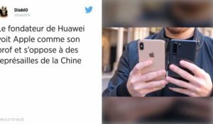 Le fondateur de Huawei s’oppose à des représailles de Pékin contre Apple