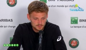 Roland-Garros 2019 - David Goffin s'est (enfin) rassuré lors de son 1er tour dimanche à Roland-Garros