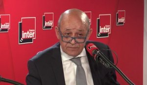 Jean-Yves Le Drian, ministre des Affaires étrangères sur le sort des djihadistes français condamnés en Irak : "Nous multiplions les démarches pour éviter la peine de mort à ces quatre Français"