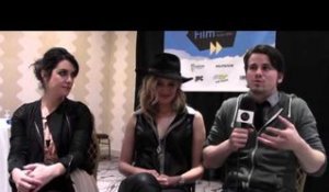 Melanie Lynskey, Maggie Grace and Jason Ritter from "We'll Never Have Paris" at SXSW 2014.