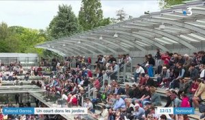 Roland Garros : un court en plein milieu des serres d'Auteuil