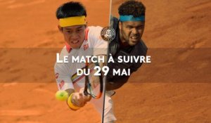 Roland-Garros 2019 - Nishikori-Tsonga, le match à suivre du 28 mai