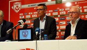 Pas d'objectif précis pour Jean-Louis Garcia, nouvel entraîneur de l'AS Nancy Lorraine