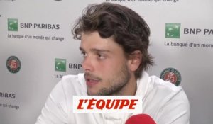 Barrere «J'ai hâte de revenir» - Tennis - ATP - Roland-Garros