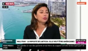 Morandini Live : Laeticia Hallyday demande la nationalité américaine, une "stratégie" ? (vidéo)