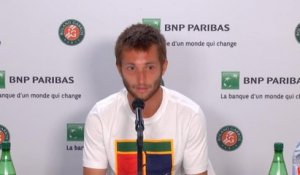 Roland-Garros - Moutet : "Il a été meilleur que moi dans les moments importants"