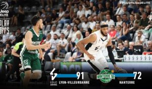 Playoffs Jeep® ÉLITE - 1/2 finale - Match 1 : Lyon-Villeurbanne vs Nanterre