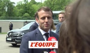 Macron soutient Le Graët « contre la réforme de la Ligue des champions » - Foot - C1