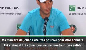 Roland-Garros - Nadal : "J'ai été trè solide, je sens bien la balle"
