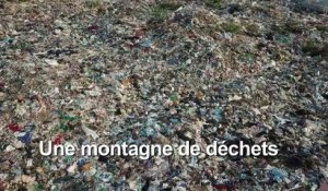 Une montagne de déchets... bientôt plus haute que le Taj Mahal