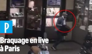 Braquage d'une bijouterie à Paris : «Je voyais le voleur remplir son sac»