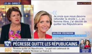 Démission de Valérie Pécresse: pour la secrétaire générale des Républicains, "il y a un sentiment d'incompréhension qui domine"