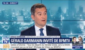 Gérald Darmanin: "Ce qui est attristant, c'est le spectacle que Les Républicains donnent depuis 2017"