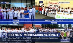 La grève des services d'urgence concerne désormais plus de 80 hôpitaux en France