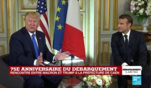 REPLAY - D-Day: Conférence de presse de Donald Trump et Emmanuel Macron