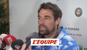 Chardy «Je connais Fabrice depuis plus longtemps que ma femme» - Tennis - Roland-Garros (DH)