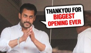 Salman Khan REACTS On Bharat's Biggest Opening | Bharat | Box Office