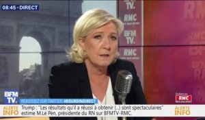 Marine Le Pen: "Les LR, je ne sais pas ce que c'est, je ne sais pas ce qu'ils portent comme idées politiques"