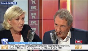 "Ce n'est pas un repoussoir." Marine Le Pen explique pourquoi sa nièce a réduit son patronyme à Marion Maréchal