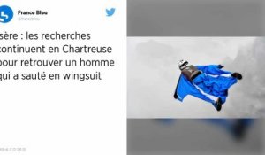 Isère. Un pratiquant de wingsuit porté disparu dans le massif de la Chartreuse