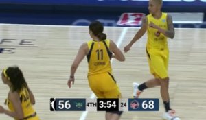 Natalie Achonwa with 17 Points vs. Dallas Wings