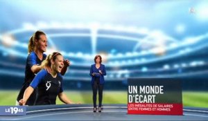 Découvrez l'énorme différence entre les salaires des joueuses féminines vs les joueurs de foot - Vidéo