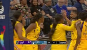Tierra Ruffin-Pratt Assists in Minnesota Lynx vs. Los Angeles Sparks