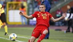 Timothy Castagne après Belgique-Kazakhstan