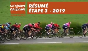 Résumé - Étape 3 - Critérium du Dauphiné 2019