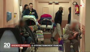 Hôpitaux : les urgences saturées par le dysfonctionnement français