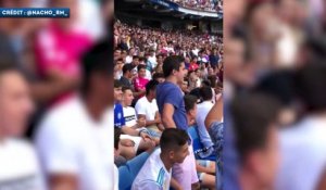 Quand un supporter du Barça s’incruste à la présentation d’Eden Hazard