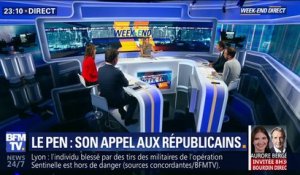 Le Pen: son appel aux Républicains (2/2)