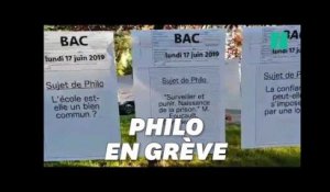 Bac philo 2019: ces profs en grève affichent de faux sujets de philosophie