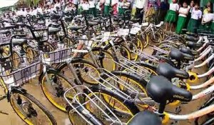 Des vélos recyclés pour les écoliers birmans