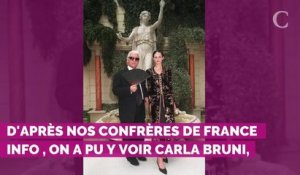 Gigi Hadid, Carla Bruni, Claudia Schiffer... les people réunis au Grand-Palais pour l'hommage à Karl Lagerfeld