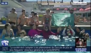 Ces femmes en burkini revendiquent le droit de se baigner avec dans une piscine de Grenoble