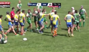 Rugby : Une violente bagarre générale éclate lors d'une finale (Vidéo)