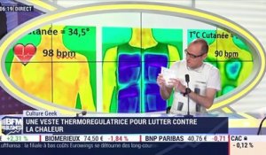 Anthony Morel: Une veste thermorégulatrice pour lutter contre la chaleur - 25/06