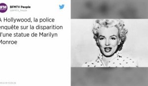Un homme arrêté pour le vol d’une statue de Marilyn Monroe à Hollywood