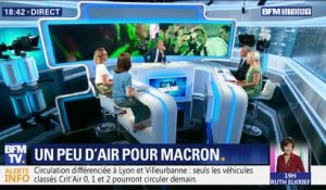 Sondages: un peu d'air pour Emmanuel Macron