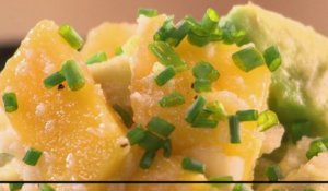 Gourmand - Salade créole à la mangue et au crabe