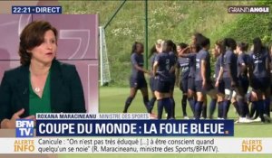 Pour Roxana Maracineanu, l'engouement autour du Mondial féminin "va permettre aux filles de se professionnaliser"