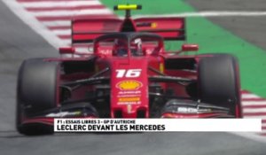 Essais libres 3 : Leclerc devant les Mercedes