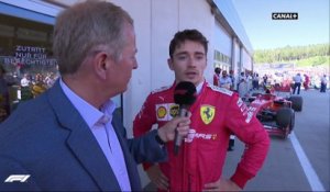 Leclerc : "Il m'a envoyé au large en me touchant"
