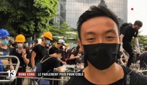 Hong Kong : des manifestations d'ampleur contre le parlement