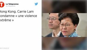 Hong Kong : Carrie Lam condamne l'invasion « extrêmement violente » du parlement